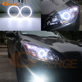 Geerge jaoks Mazda 3 Mazda3 BL 2009 2010 2011 2012 2013 Suurepärane Ultra Bright COB Led Angel Eyes Kit Halo Rings Light