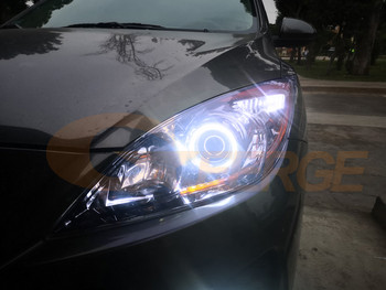 Geerge For Mazda 3 Mazda3 BL 2009 2010 2011 2012 2013 Εξαιρετικό Ultra Bright COB Led Angel Eyes Kit Halo Rings Light