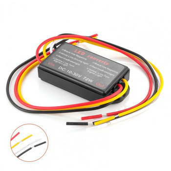 Автомобилен светлинен контролер Plug Play Резервен 10-30V мигащ мигащ модул за светодиоден страничен маркер спирачна накладка Контролер аксесоари