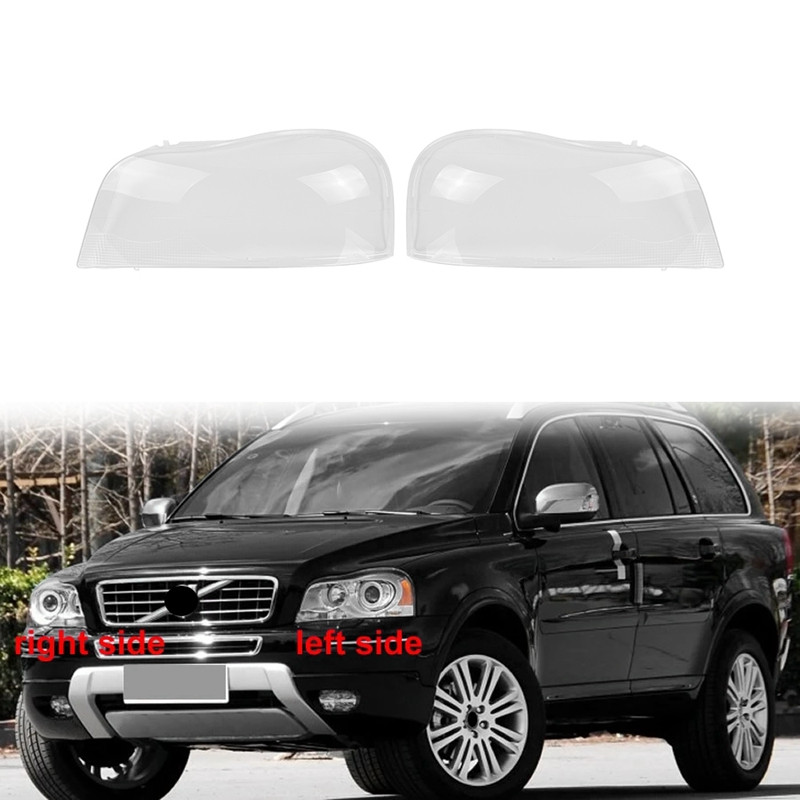 Pentru Volvo XC90 Carcasa farului dreapta Abajur lampa Capac lentile transparent Capac far