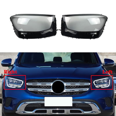 Pentru Benz GLC W253 GLC200 GLC260 GLC300 2020 2021 Carcasa farului Abajur lentilă transparent Capac farului