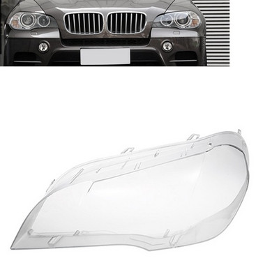 Zamjena poklopca leće za prozirna prednja svjetla za prednja svjetla Poklopac svjetiljke za prednje svjetlo za BMW X5 E70 2008-2013