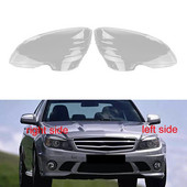 Pentru Benz W204 C180 C200 2008-2010 Carcasa farului Abajur lentila transparent Capac farului