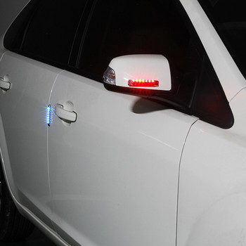 Вратата на автомобила Антистатична защита от слънчева енергия Броня против сблъсък LED Crash Bar Декоративна светлина