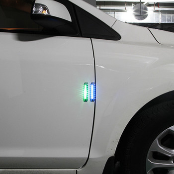 Вратата на автомобила Антистатична защита от слънчева енергия Броня против сблъсък LED Crash Bar Декоративна светлина