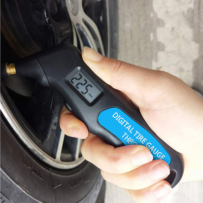 NEW TH805 Digital Car Tire Tyre Air Pressure Gauge Meter LCD Display Manometer Barometers Tester for Car Truck Motorcycle Bike