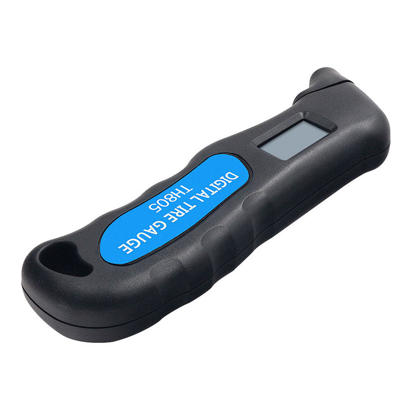 NAUJAS TH805 skaitmeninis automobilių padangų padangų oro slėgio matuoklis LCD ekranas manometro barometrų testeris automobilių sunkvežimių motociklų dviračiams