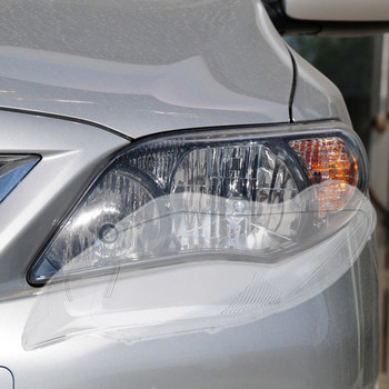 за Toyota Corolla 2010-2013 Страничен фар на колата Прозрачен капак на лещата Главна светлина лампа Абажур Корпус