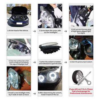 Абажур за предни фарове на автомобил Протектор за лампа за Ford Focus 2012-2015