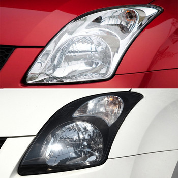 Прозрачна обвивка на лещите на фаровете на автомобила за Suzuki Swift 2005 2006 2007 2008 2009 2010 2011-2016