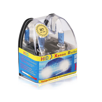 2vnt 6000k Super Bright White H7 halogeninė lemputė 12V automobilio priekinio žibinto lemputė h7 55w 100w halogeninės lempos automobilio priekinio žibinto pakaitinė lemputė