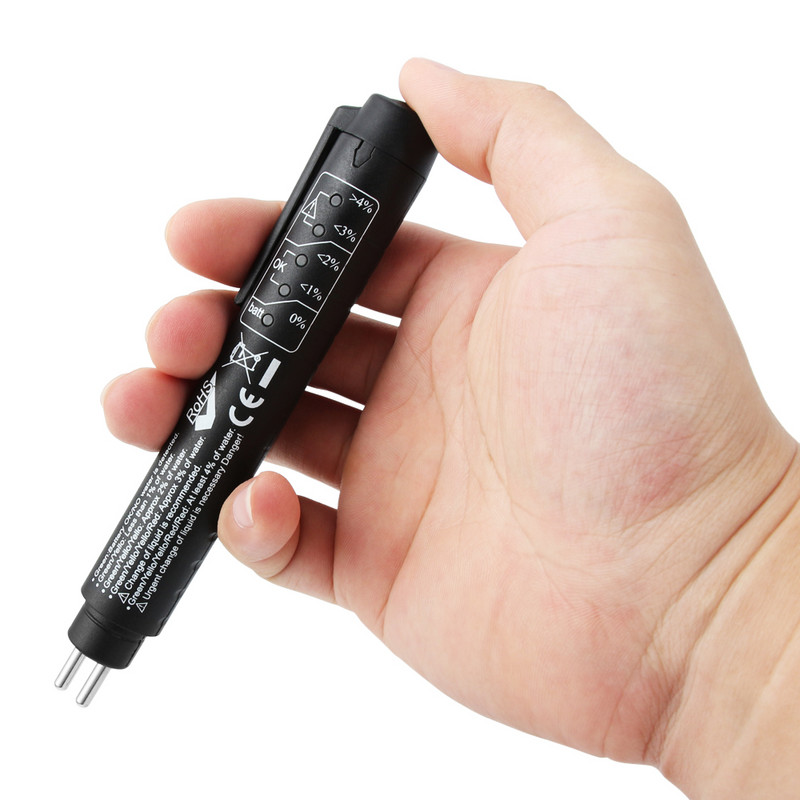 Alyvos kokybės tikrinimo rašiklis stabdžių skysčio testeris, skirtas nissan qashqai j11 j10 x trail t32 t31 juke tiida note leaf