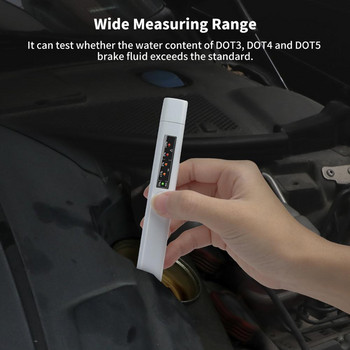VXDIAG 2022 Νέος ελεγκτής υγρών φρένων Εργαλεία αυτοκινήτου 5 LED Διαγνωστικά εργαλεία αυτοκινήτου Ακριβής δοκιμής ποιότητας λαδιού Αξεσουάρ αυτοκινήτου στυλό