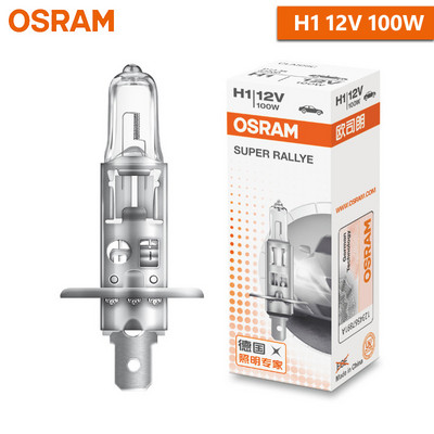 OSRAM originalus H1 H4 H3 H7 12V šviesos standartinis žibintas 3200K priekinių žibintų automatinis rūko žibintas 55W 65W 100W automobilio halogeninė lemputė OEM kokybės (1 vnt)