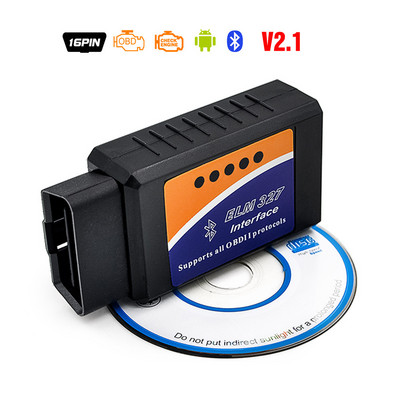 V2.1 Super ELM327 Bluetooth sukimo momentas, skirtas Android automobilių diagnostikos kabelis ELM 327 obd2 kodo skaitytuvų nuskaitymo įrankiai