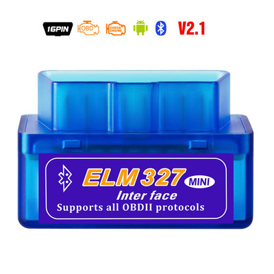 V2.1 Super ELM327 Bluetooth Torque за Android Автомобилен диагностичен кабел ELM 327 obd2 код четци инструменти за сканиране