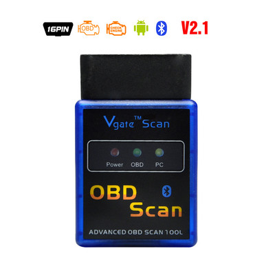 V2.1 Super ELM327 Bluetooth sukimo momentas, skirtas Android automobilių diagnostikos kabelis ELM 327 obd2 kodo skaitytuvų nuskaitymo įrankiai