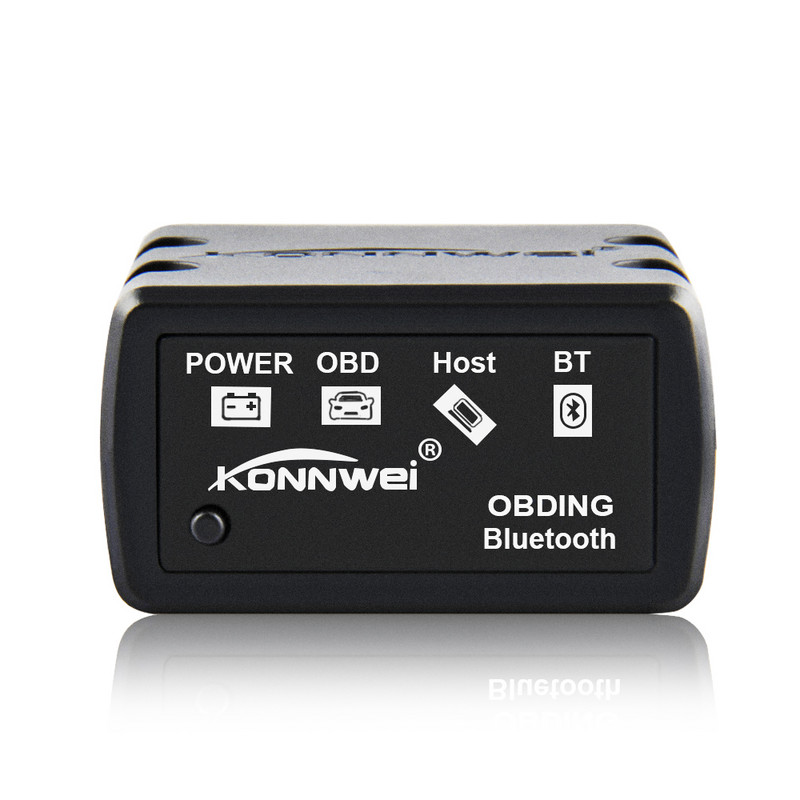 KONNWEI ELM327 V1.5 OBD2 skanner KW902 Bluetoothiga ühilduv autoskanner MINI ELM 327 OBD 2 KW902 koodilugeja Android-telefonile