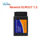 ELM 327 V 1.5 OBD 2 autódiagnosztikai ODB2 adapter Android/IOS rendszerhez ELM327 V1.5 OBD2 Bluetooth-kompatibilis 4.0 szkenner automatikus eszköz