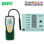 DUOYI DY23B DY23 automašīnas bremžu šķidruma testera eļļas pārbaudes zoss kakla detektora skaņas un gaismas dubultā signalizācija priekš DOT3 DOT4 DOT5