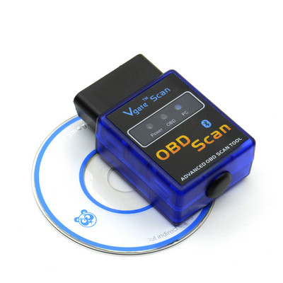 1gab Super Mini Elm327 Bluetooth OBD2 V2.1 Elm 327 V 2.1 OBD 2 Auto diagnostikas rīks skeneris automašīnas kodu lasītājs