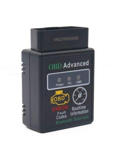 1gab Super Mini Elm327 Bluetooth OBD2 V2.1 Elm 327 V 2.1 OBD 2 Auto diagnostikas rīks skeneris automašīnas kodu lasītājs