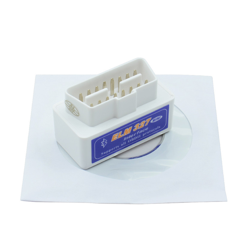 1gab Super Mini Elm327 Bluetooth OBD2 V2.1 Elm 327 V 2.1 OBD 2 Auto diagnostikas rīks skeneris automašīnas kodu lasītājs