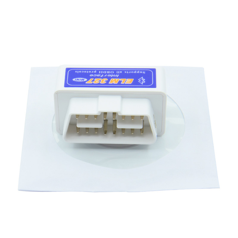 1gab Super Mini Elm327 Bluetooth OBD2 V2.1 Elm 327 V 2.1 OBD 2 Auto diagnostikas rīks skeneris automašīnas kodu lasītājs