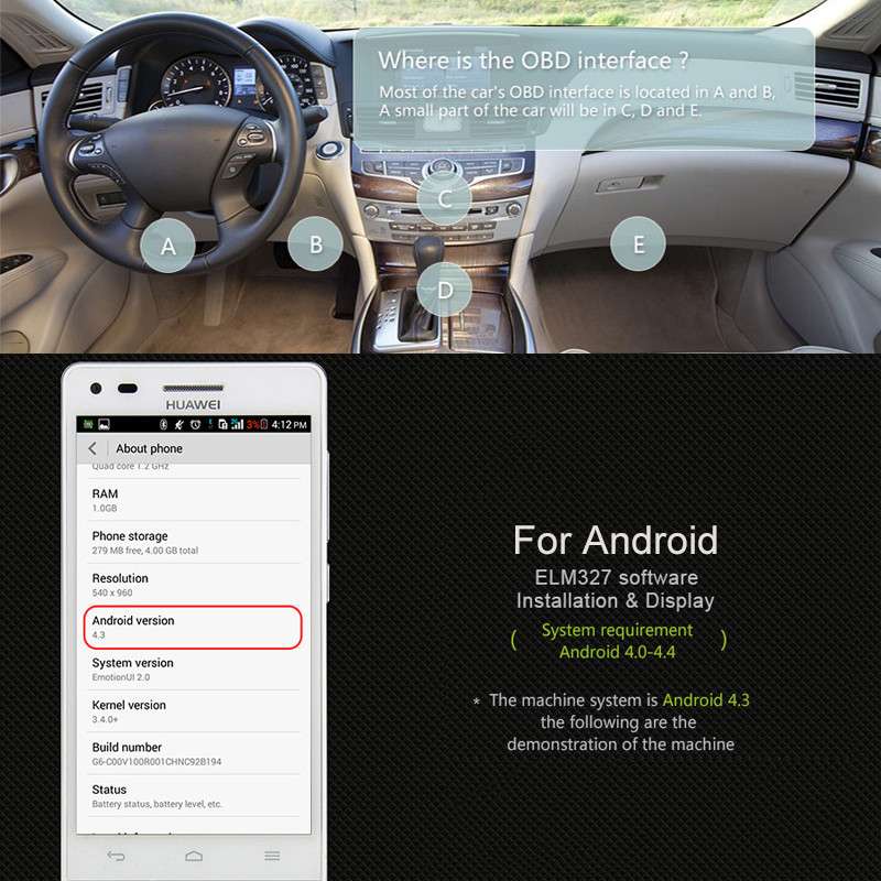 Bluetooth/WIFI V1.5 ELM327 OBD 2 Auto OBD liidese skanner ELM 327 uue auto diagnostika tööriista koodilugeja mini Android-autole