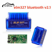 2022 Bluetooth V2.1 Mini Elm327 obd2 skanner OBD autodiagnostika tööriista koodilugeja Android Windowsile Symbianile
