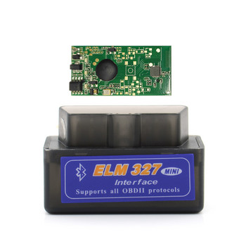2022 Bluetooth V2.1 Mini Elm327 obd2 scanner OBD car diagnostic tool reader code for Android Windows For Symbian