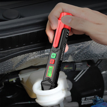 100% ΝΕΟ Δοκιμαστής υγρών φρένων Auto Car Brake Liquid Digital Tester για DOT3/DOT4/DOT5.1 Έλεγχος ποιότητας λαδιού Ηχητικός συναγερμός με πένα