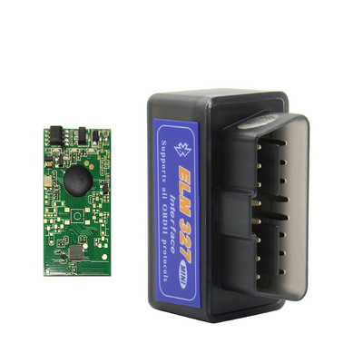 Mini ELM327 Bluetoothi liides V2.1 OBD2 automaatdiagnostika tööriist töötab Android Torque/PC v 2.1 BT adapteris