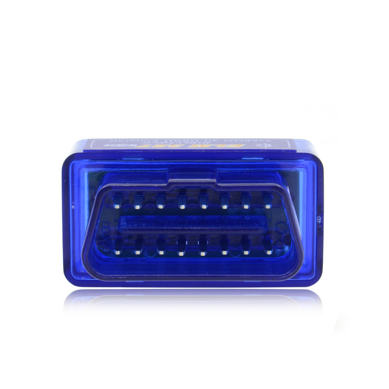 Mini ELM327 Bluetoothi liides V2.1 OBD2 automaatdiagnostika tööriist töötab Android Torque/PC v 2.1 BT adapteris