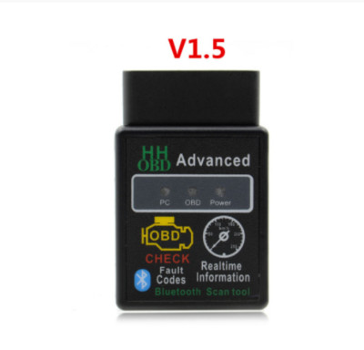 Mini HH OBD ELM327 V2.1V1.5 BT kodų skaitytuvo nuskaitymo įrankio patikros variklis Super ELM 327 OBD2 OBDII automobilių diagnostikos skaitytuvas, skirtas Android kompiuteriui