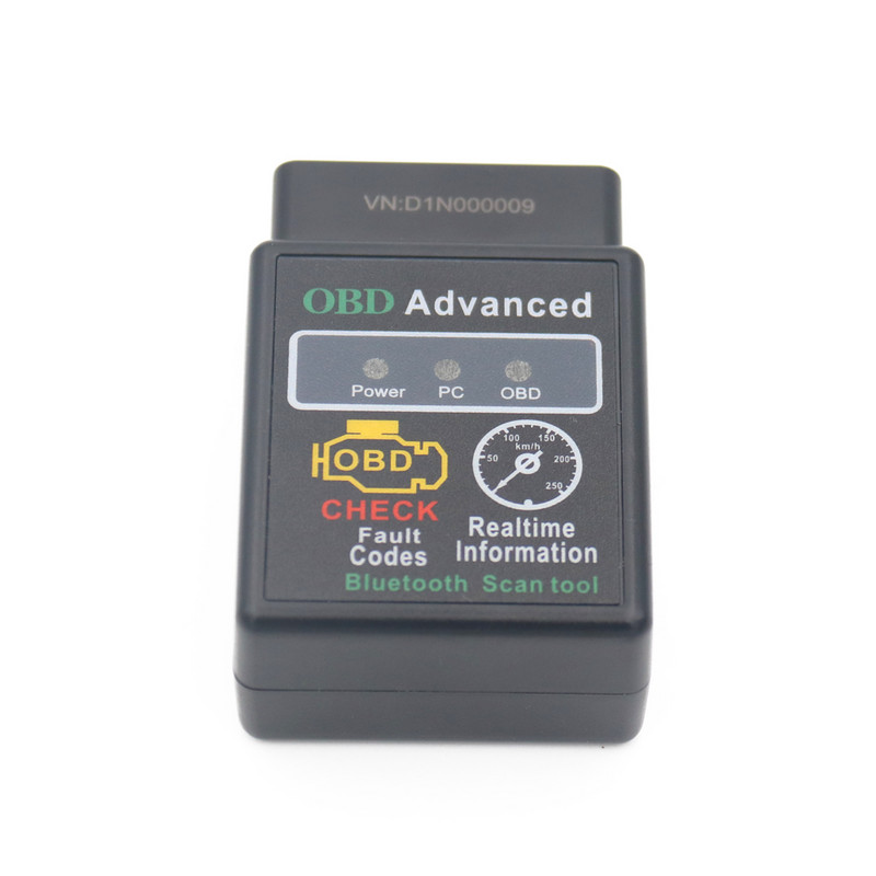 Mini HH OBD ELM327 V2.1V1.5 BT kodų skaitytuvo nuskaitymo įrankio patikros variklis Super ELM 327 OBD2 OBDII automobilių diagnostikos skaitytuvas, skirtas Android kompiuteriui