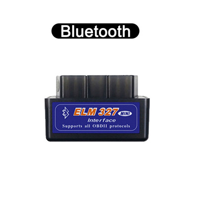 Mini OBD2 automobilio skaitytuvas ELM 327 testeris belaidis WIFI Bluetooth automobilio sąsajos skaitytuvo įrankis, skirtas Android IOS