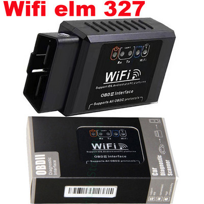 Нов ELM 327 V1.5 WIFI OBD2 WIFI скенер Auto ODB2 ELM327 V1.5 WIFI за Android/IOS OBD 2 OBD2 Автомобилен диагностичен инструмент