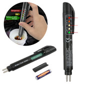 Auto bremžu šķidruma testeris Diagnostikas rīki Universālie 5 LED eļļas kvalitātes pārbaudes pildspalva Auto bremžu šķidruma pārbaudes rīki Automašīnu piederumi