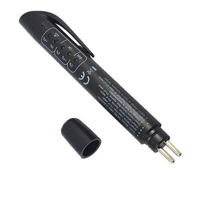 5,9" Universal Brake Fluid Detection Pen 5 LED Car Brake Fluid Fluid Tester Water % Digital Display Testing Pencil Auto Repair Tool