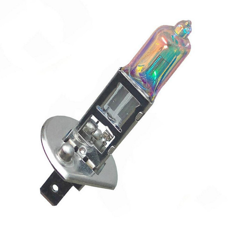 2gab Automašīnas apgaismojums 12V H1 Xenon Quartz Halogēnās spuldzes 55W Visādiem laikapstākļiem slēptās miglas lukturu priekšējie lukturi Spilgts automašīnas priekšējais lukturis 5000K