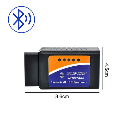 OBD2 szkenner ELM327 Auto Diagnostic Detector Code Reader Tool V1.5 WIFI Bluetooth OBD 2 for Android IOS Car Scan Repair Tools