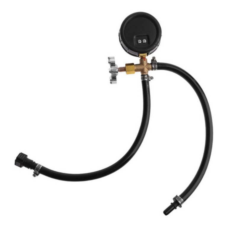 Greitai prijungtas degalų įpurškimo siurblio slėgio matuoklio testeris su vožtuvu 0-100PSI 0-7bar automatinės diagnostikos įrankiai degalų įpurškimui