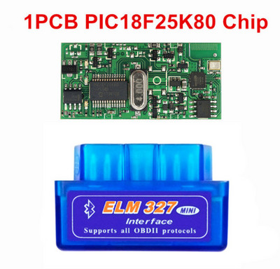 Parim PIC18F25K80 ELM327 Bluetooth V1.5 OBD2 skanner USB / WIFI ELM 327 lüliti autodiagnostika tööriist Androidi/IOS/PC koodilugeja jaoks