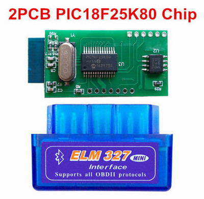 Parim PIC18F25K80 ELM327 Bluetooth V1.5 OBD2 skanner USB / WIFI ELM 327 lüliti autodiagnostika tööriist Androidi/IOS/PC koodilugeja jaoks