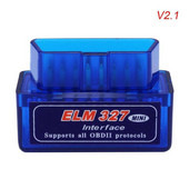MINI ELM327 V1.5 OBD2 variklio skaitytuvas OBD 2 OBDII ELM 327 V 1 5 automobilio diagnostikos adapteris su Bluetooth suderinamas automatinis įrankis