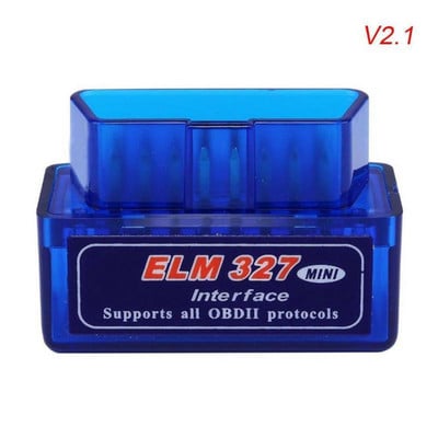 MINI ELM327 V1.5 OBD2 mootori skanner OBD 2 OBDII ELM 327 V 1 5 autodiagnostika adapter Bluetoothiga ühilduv autotööriist
