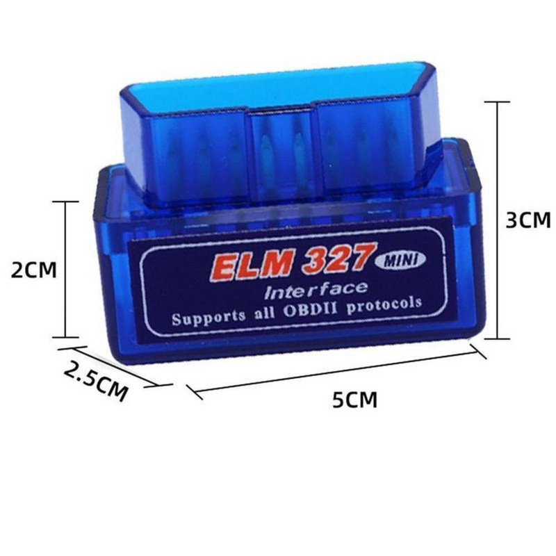 MINI ELM327 V1.5 OBD2 variklio skaitytuvas OBD 2 OBDII ELM 327 V 1 5 automobilio diagnostikos adapteris su Bluetooth suderinamas automatinis įrankis