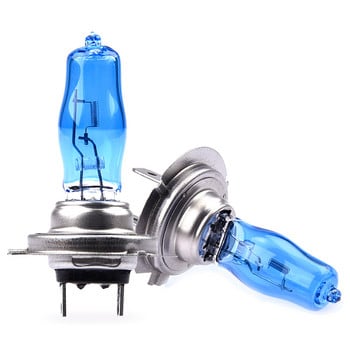 1 ζεύγος Super White Bulb Halogen H7 100W Auto Λάμπα Αλογόνου Προβολείς Ομίχλης 4500K Φανάρι ομίχλης αυτοκινήτου