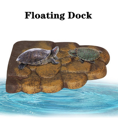 Magnetic Floating Dock Floating Island for Aquatic Turtle Terrariums Aquarium Decor Bask Terrace S/L Μέγεθος